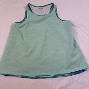 Zelos Girls Mint Green Athletic Top